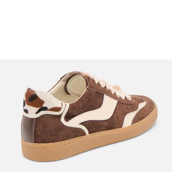NEW DOLCE VITA women\'s notice sneakers in chocolate